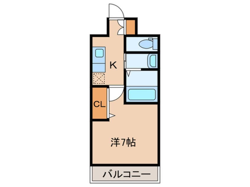 間取図 エステムコート名古屋鶴舞ｼｴﾙ