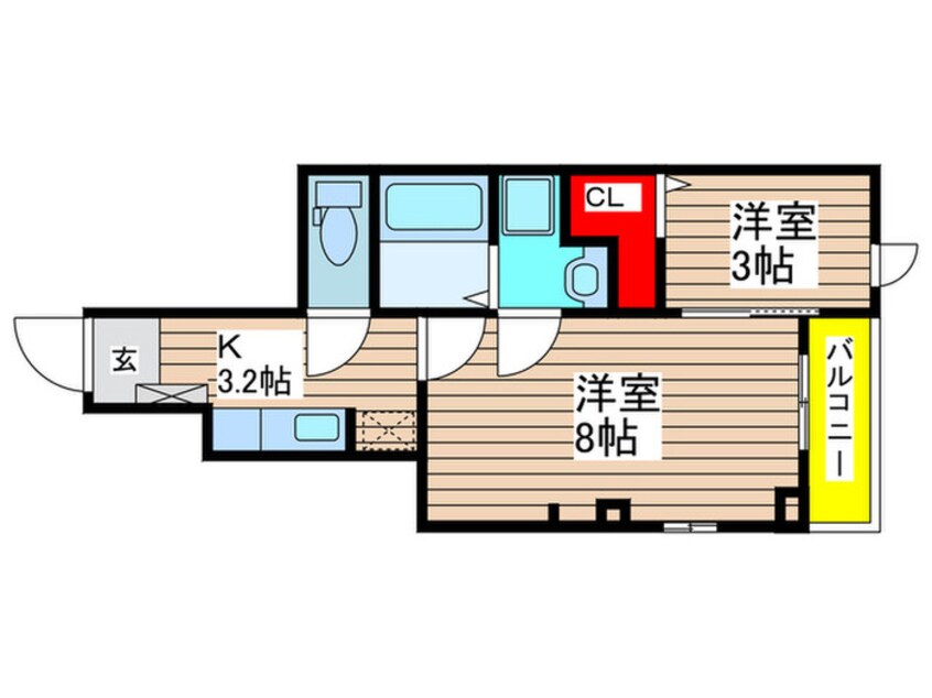 間取図 カーサ井の森