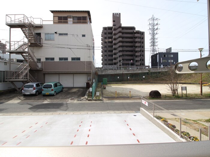 室内からの展望 カーサ井の森