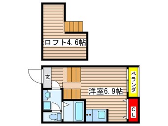 間取図 stage鶴舞