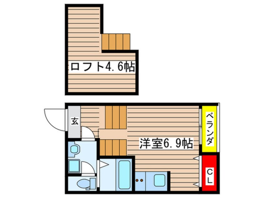 間取図 stage鶴舞