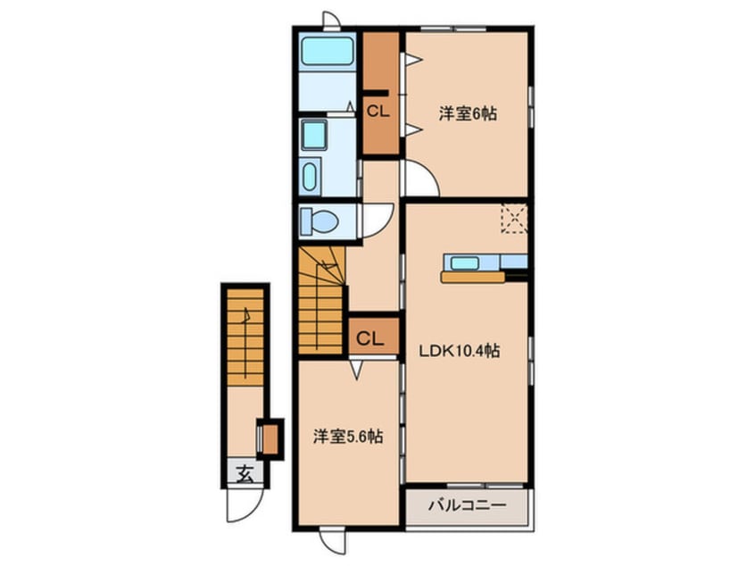 間取図 ＫＵＲＡ