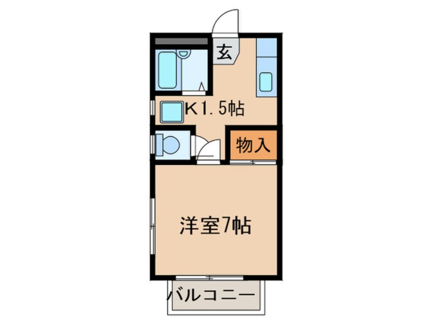 間取図 コ－ポユタカ