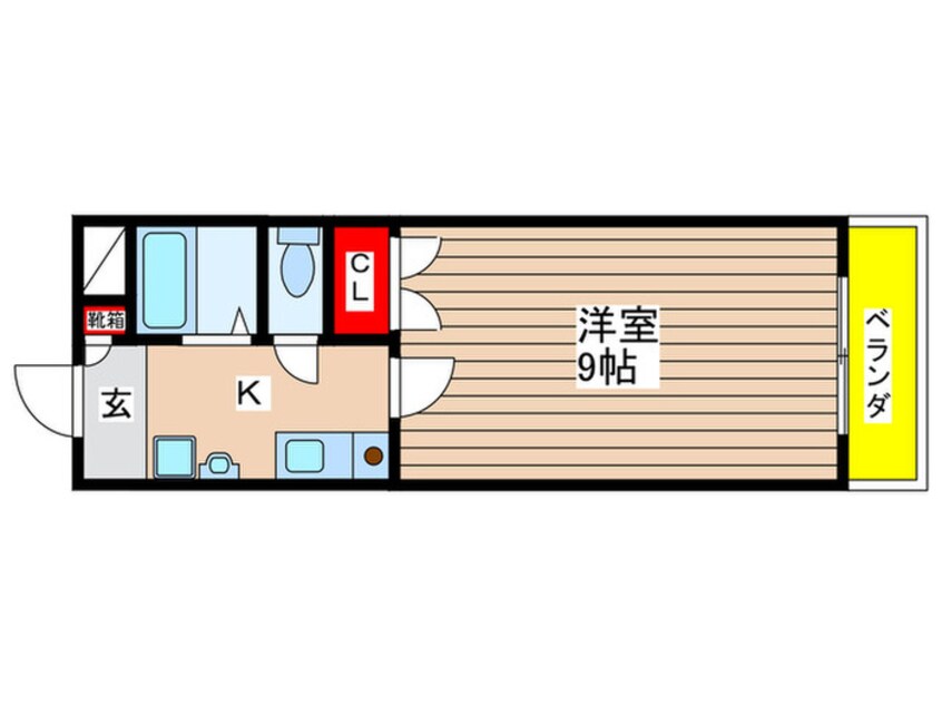 間取図 グリーンコートⅡ