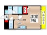 メゾン菊屋 1Kの間取り