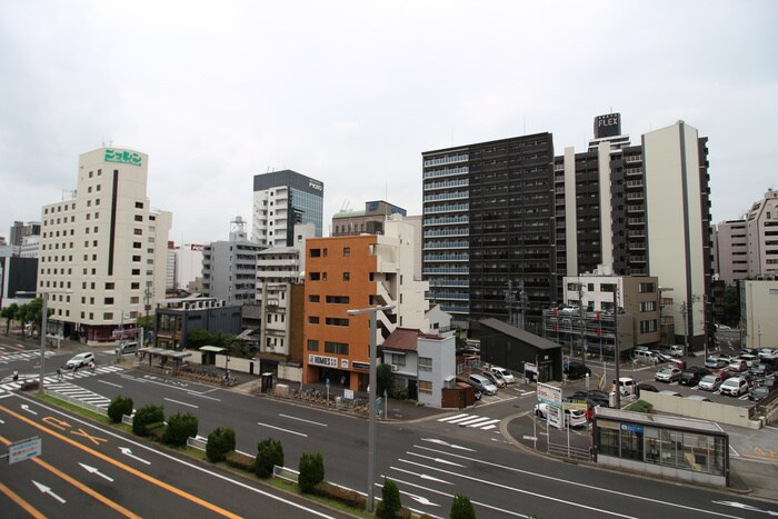 室内からの展望 スリーアイランドタワー葵