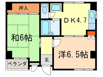 間取図 ヴィラ　ベルエトワ－ル