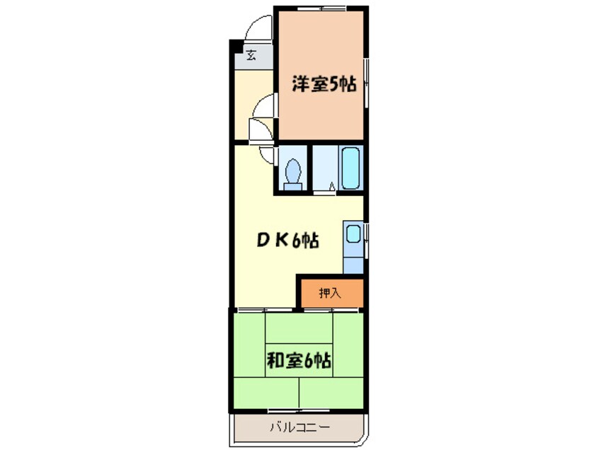 間取図 ヴィラ　ベルエトワ－ル