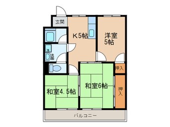 間取図 光和荘