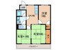光和荘 3DKの間取り