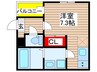 ラウレア 1Rの間取り