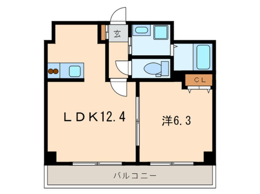 間取図 Ｓ－ＦＯＲＴ北山王