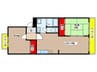 Casa Avenue IKEBA 2LDKの間取り