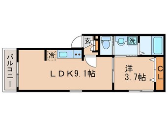 間取図 コンパートハウス大曽根