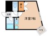 グレースマキ 1Rの間取り