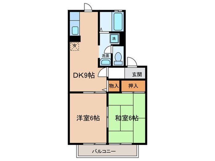 間取り図 サニーコート治平