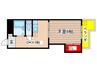 マンション植田 1DKの間取り