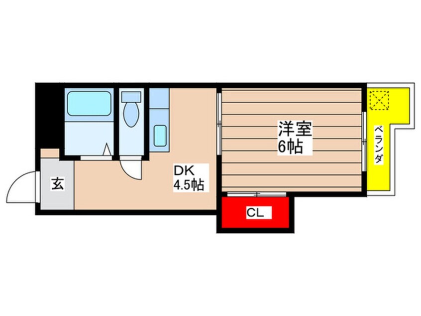 間取図 マンション植田