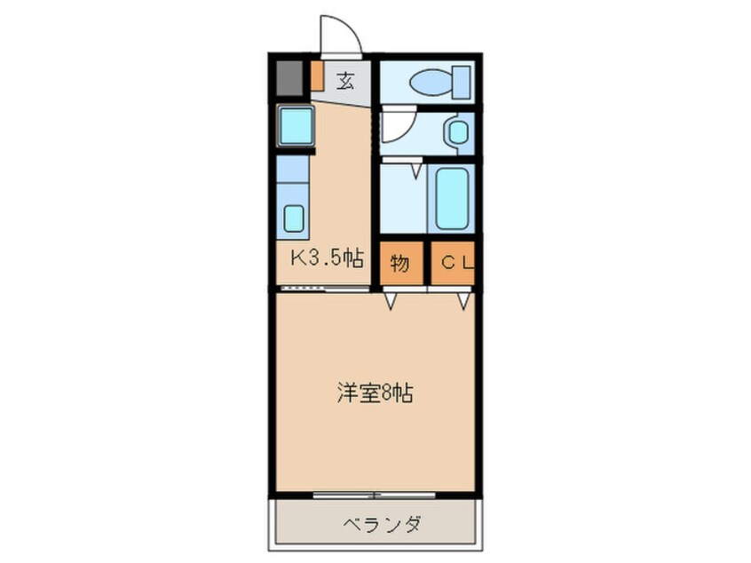 間取図 Ｍａｉｓｏｎ　Ｅｘｃｅｌ高道