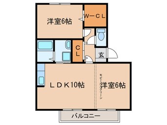 間取図 グリーンシャトー