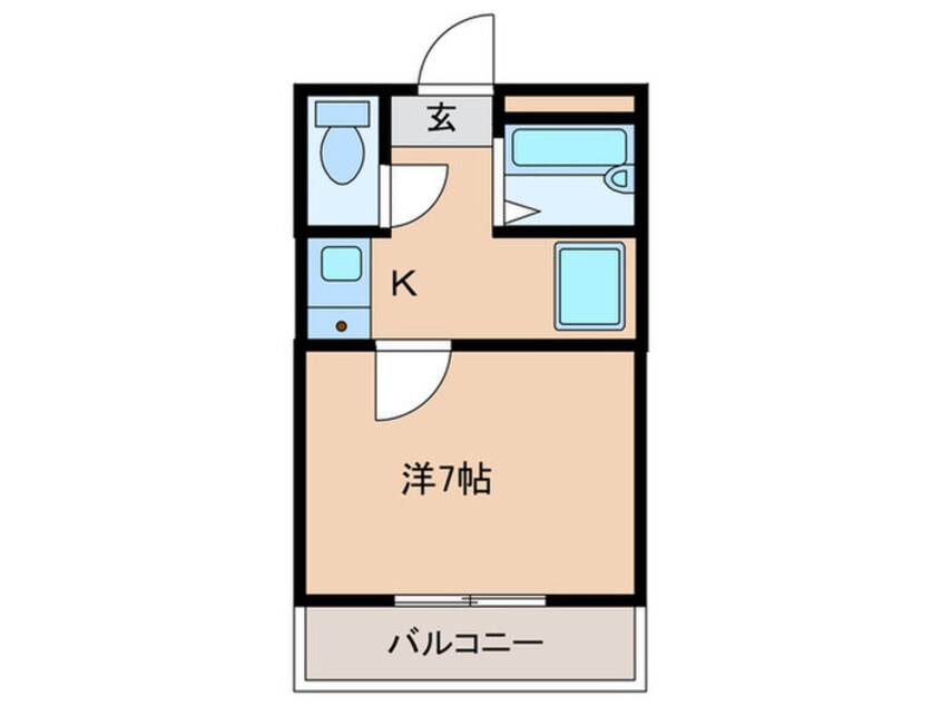 間取図 アイリス八幡