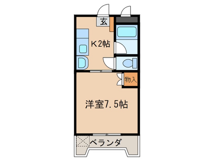 間取り図 ＳＳパレス岩倉