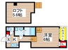 スリジェ桜山 1Kの間取り