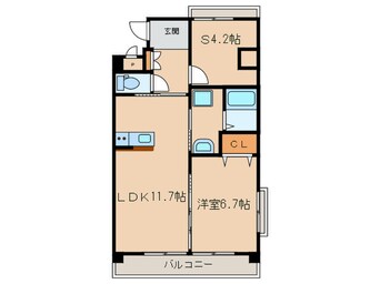 間取図 フォルトゥーナ浄水