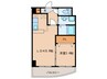 Ｓｏｕｔｈ　Ｖａｌｌｅｙ 1LDKの間取り