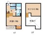 リエント東別院 1Kの間取り