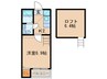 Ｌｏｆｔ６　志賀本通 1Kの間取り