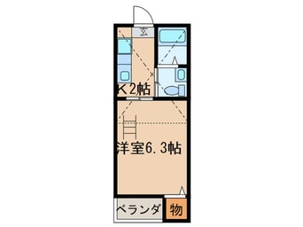 間取図 Ｖｉｌｌａ志賀本通
