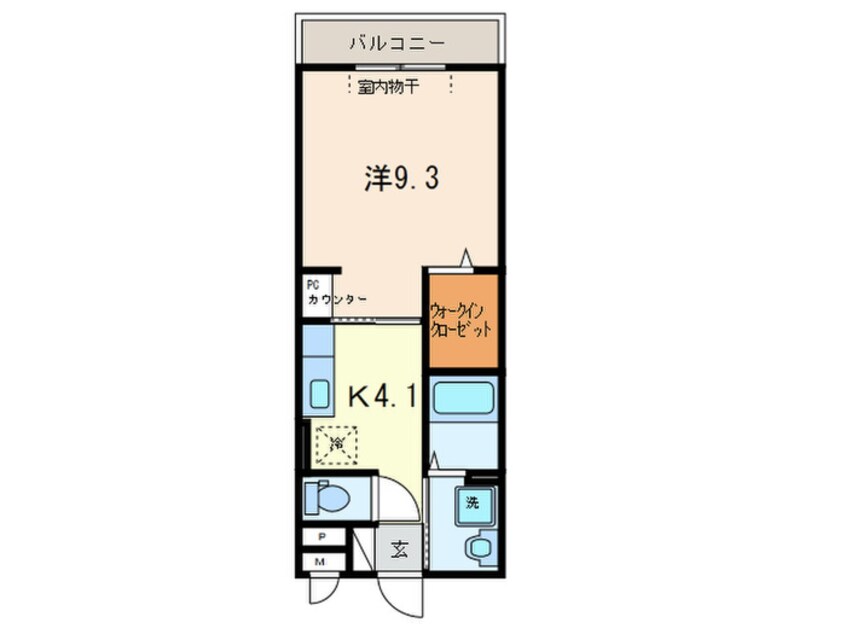 間取図 エスタリオ刈谷