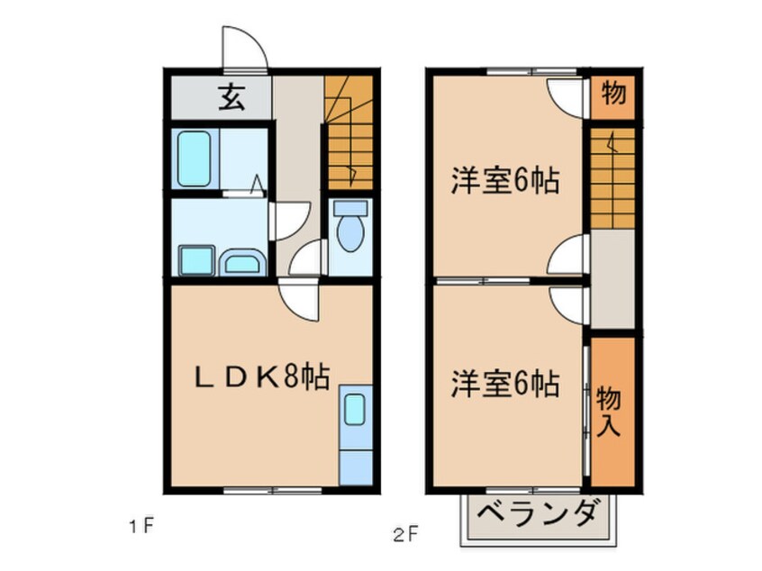 間取図 ラッフルズ開明