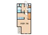 アンナマリ－ミズホ 1Rの間取り