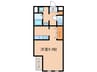 アンナマリ－ミズホ 1Rの間取り