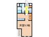 アンナマリ－ミズホ 1Rの間取り