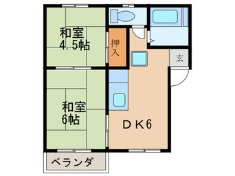 間取図 フォーブル溝口