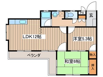 間取図 タウンハウス東浦