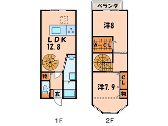 間取図 ｍａｉｓｏｎ　ｐｌａｔａ