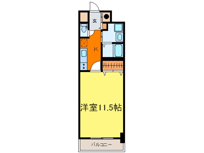 間取図 ＣＡＳＳＩＡ錦本町通