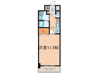 間取図 ＣＡＳＳＩＡ錦本町通