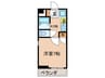 エスポワール名古屋 1Kの間取り