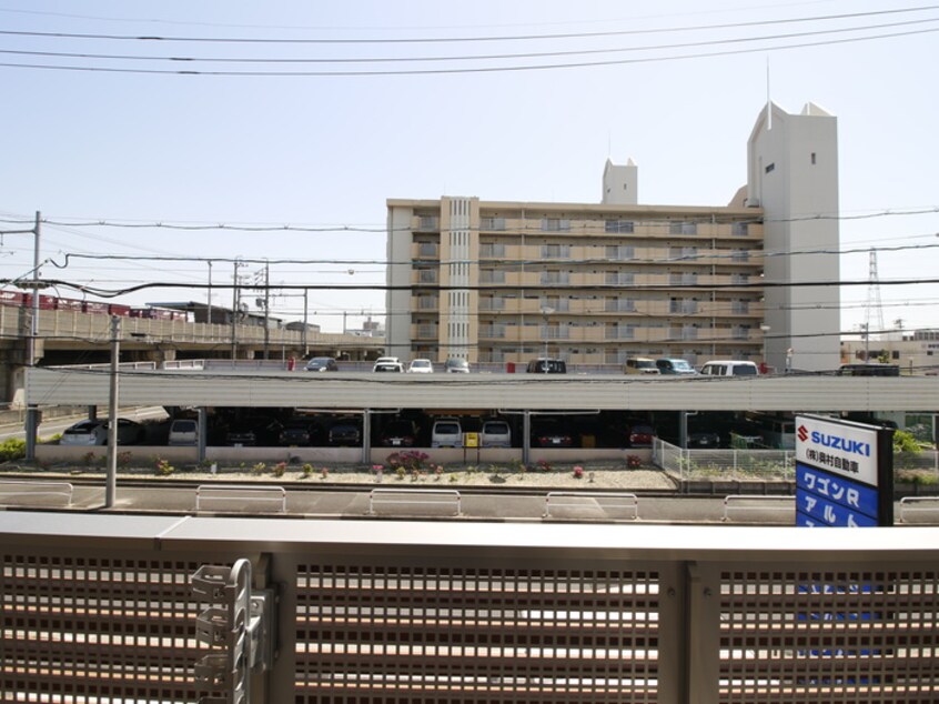 室内からの展望 リヴェール東中島