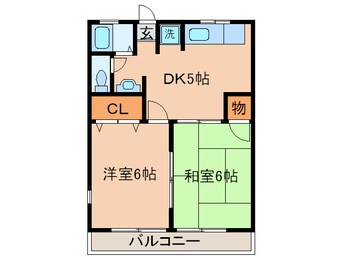 間取図 天神ハイツ