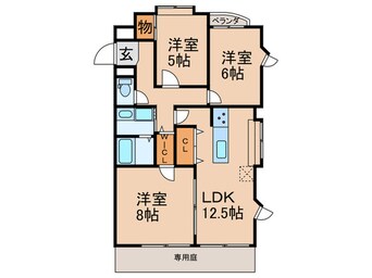 間取図 リ－フコ－ト２