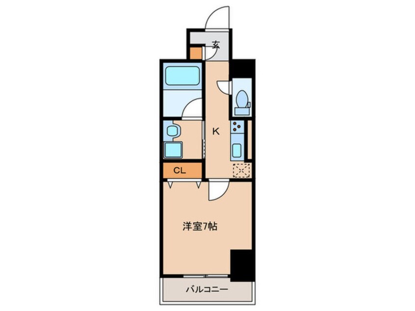 間取図 仮）ラ・プレス新栄