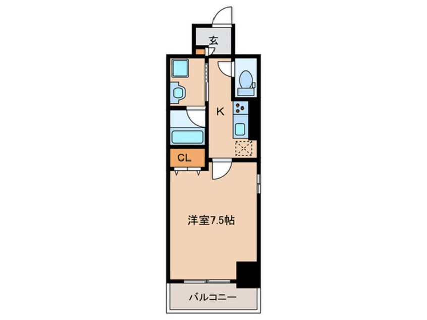 間取図 仮）ラ・プレス新栄