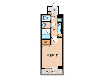 間取図 仮）ラ・プレス新栄