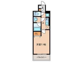 間取図 仮）ラ・プレス新栄